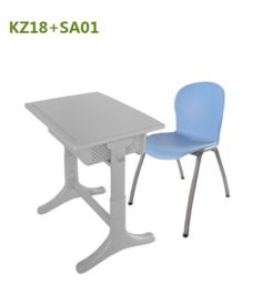 武汉教室课桌椅订制 钢木 小学 塑钢 钢木 单人 品优家具